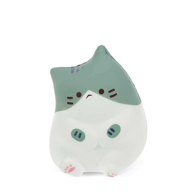Squidgy Cat Stress Toy: Sitting