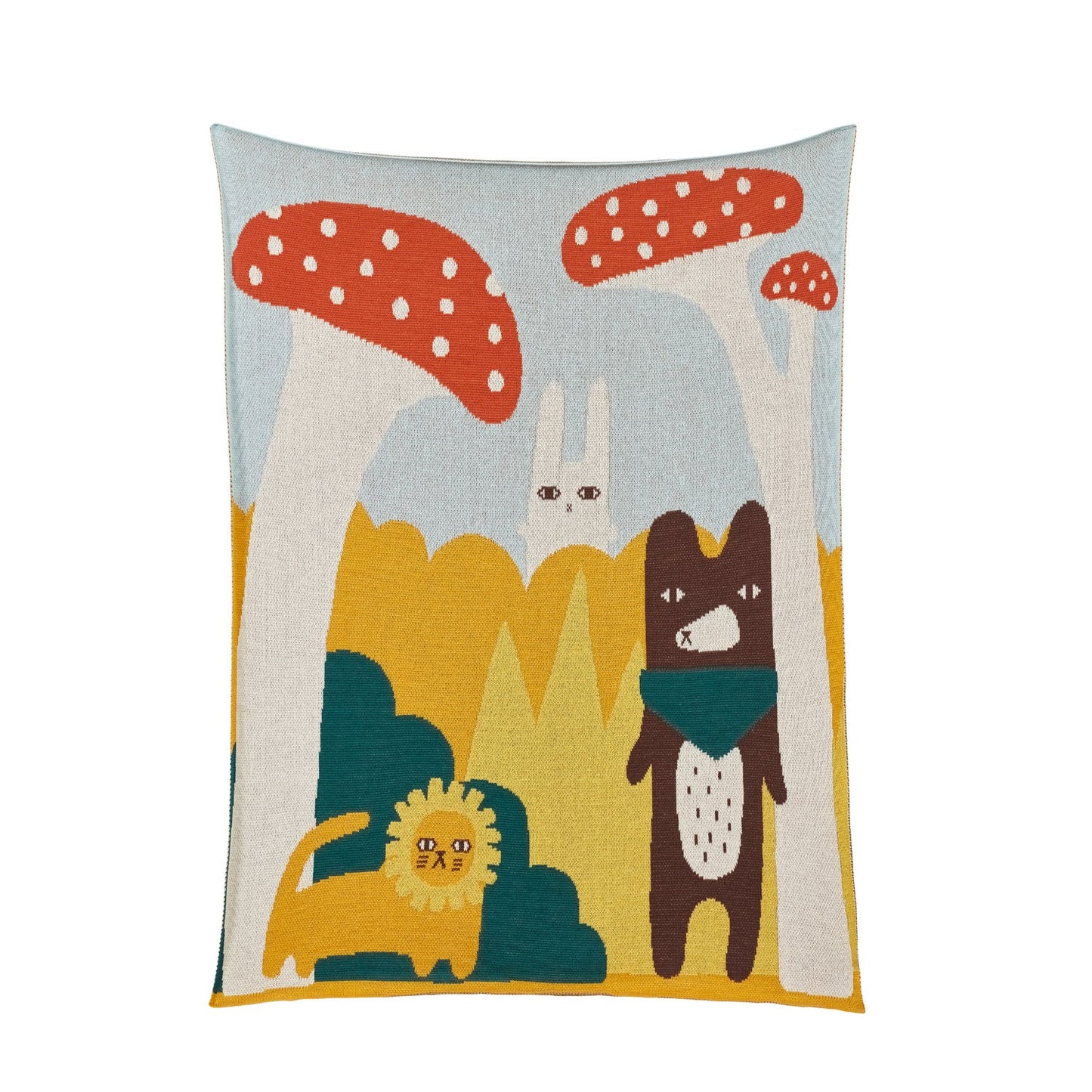 Trees & Creatures Mini Blanket