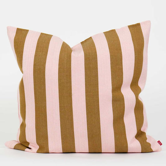 Emanuela Pillow 50x50 - Pink/Light Brown