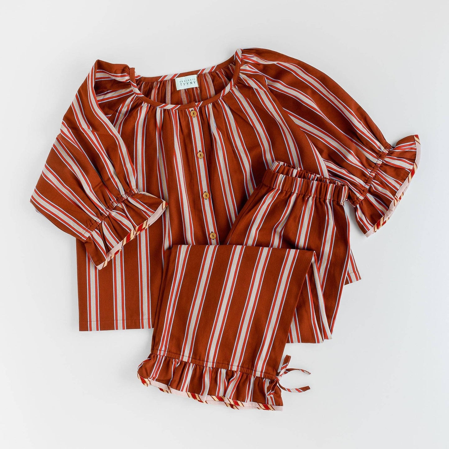 Cacao pop stripe pyjamas