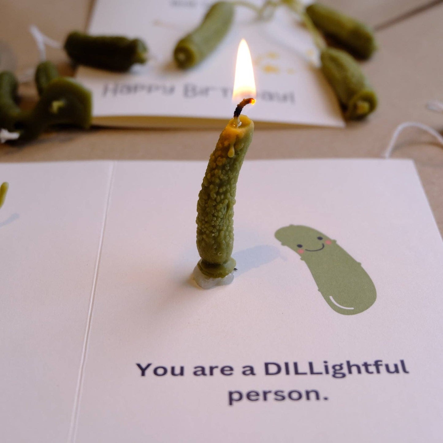 Happy Birthday Pickle Card: Dillightful
