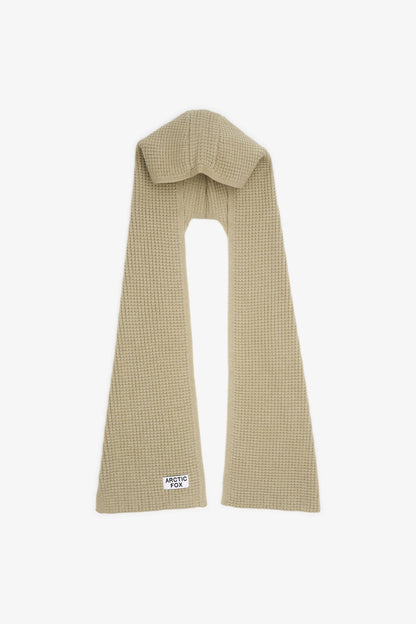 The Recycled Bottle Hooded Scarf - Arctic Grey