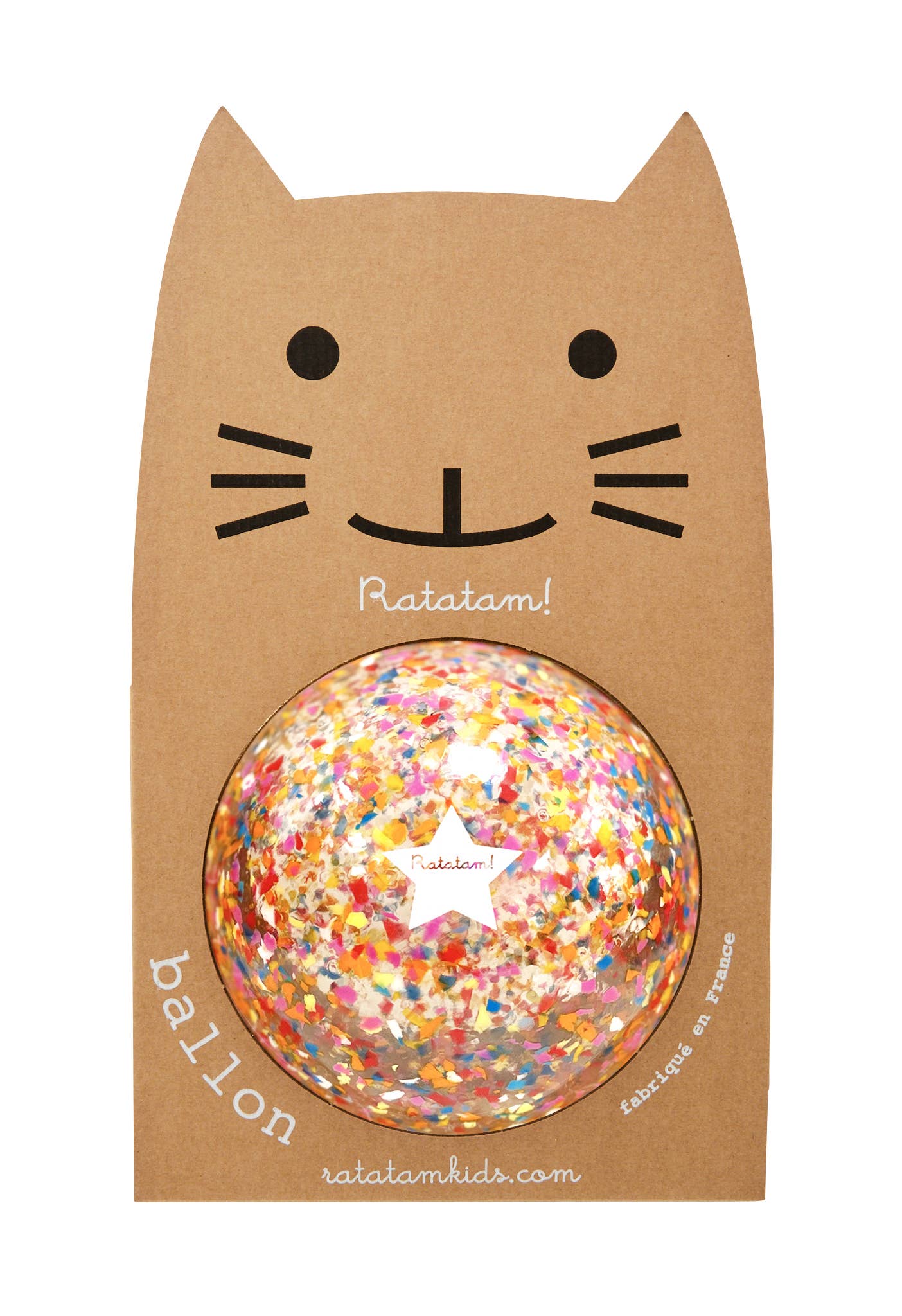 Multico “confetti” balloon: Tall