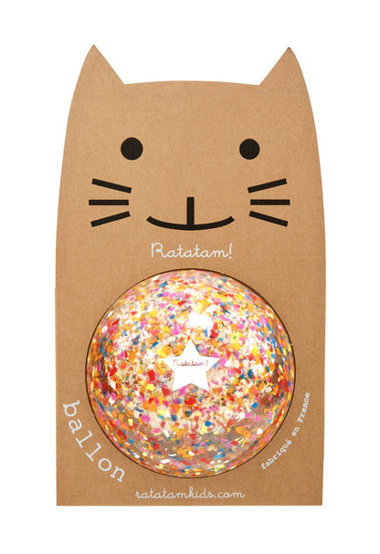 Multico “confetti” balloon: Tall