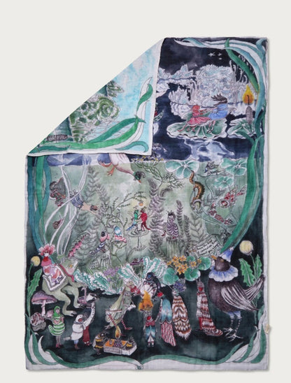 THE POND DANCE MUSLIN SWADDLE
