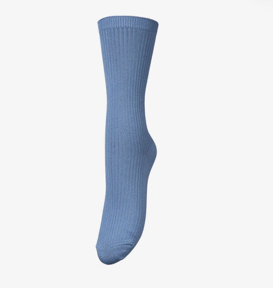 Telma Solid Sock: Coronet Blue