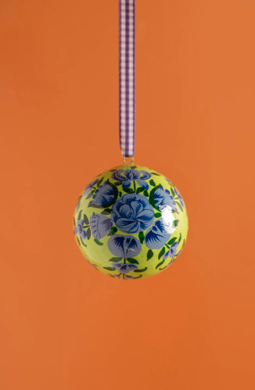 Blue Flower Meadow  Bauble