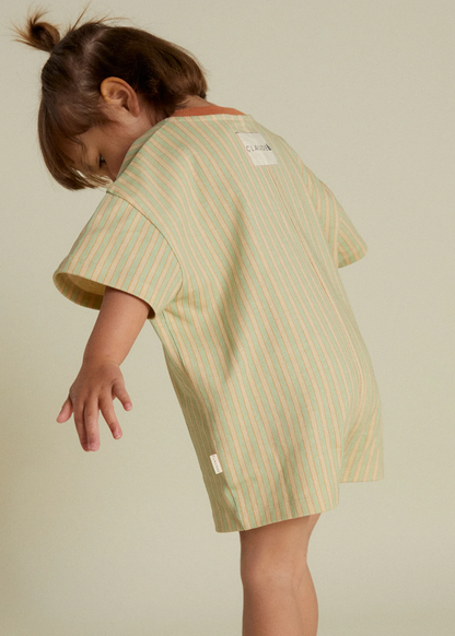 Opal Striped Romper