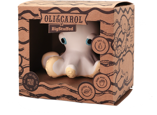 Orlando the Octopus - Natural Baby Bath Toy Oli&Carol
