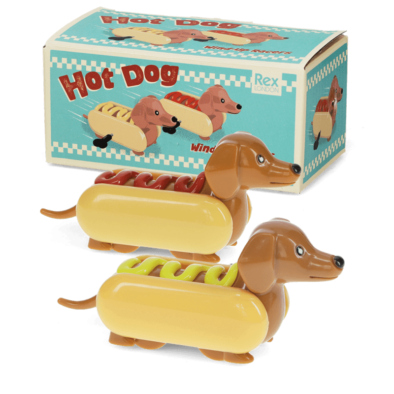 Wind Up Racers (Set of 2) - Hot Dog