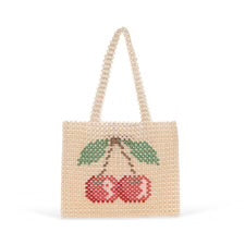 Cherry Perla Bag - Cream