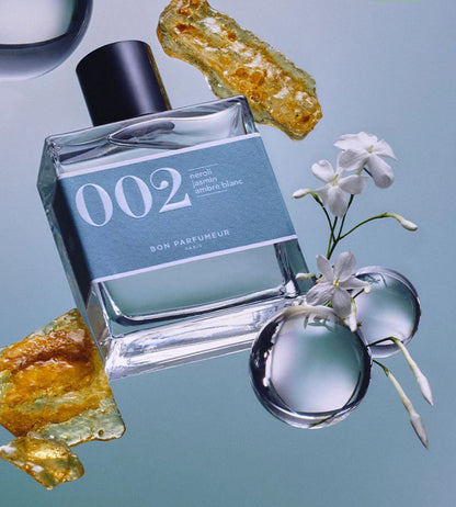 002 Neroli, Jasmine, White Amber 30ml