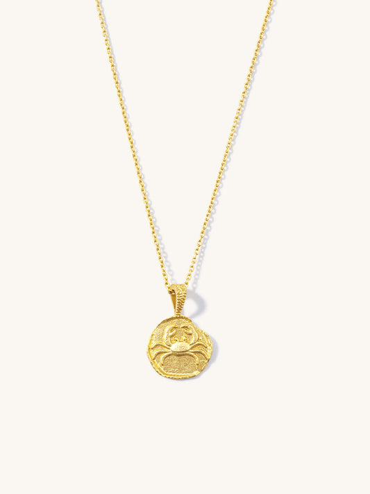Cancer Zodiac Necklace
