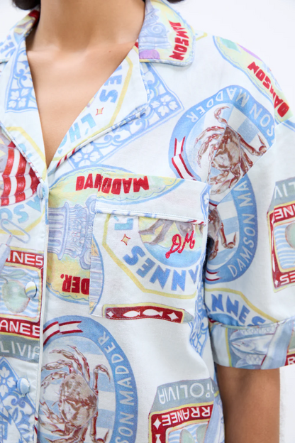 Chlo Shirt Holiday Print