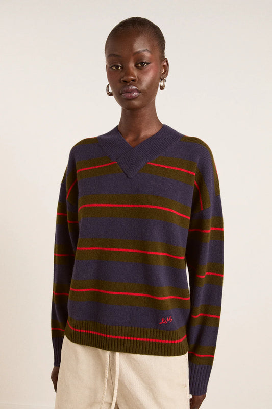 Odette V Neck Merino Jumper
