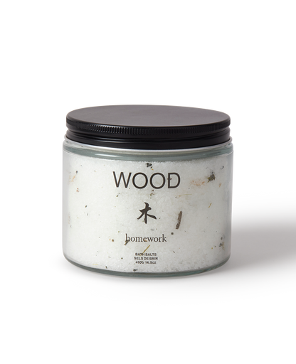 Wood Bath Salts