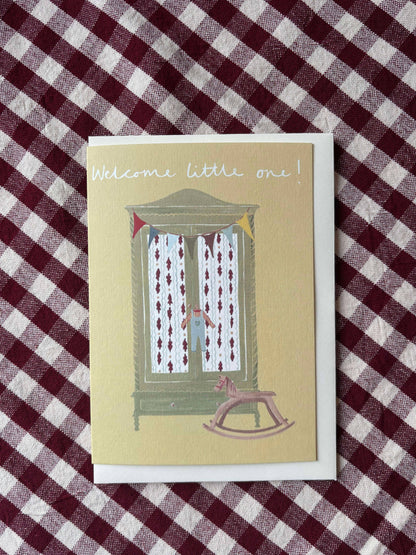 Welcome Baby Boy card