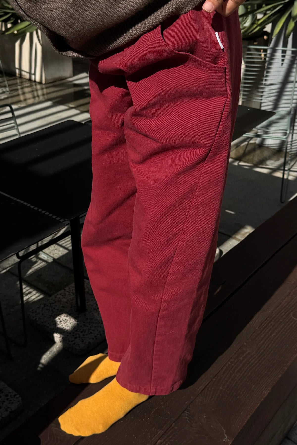 Arc Pants - Ox Blood