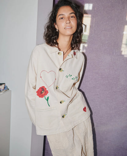 Bea Jacket: Beige