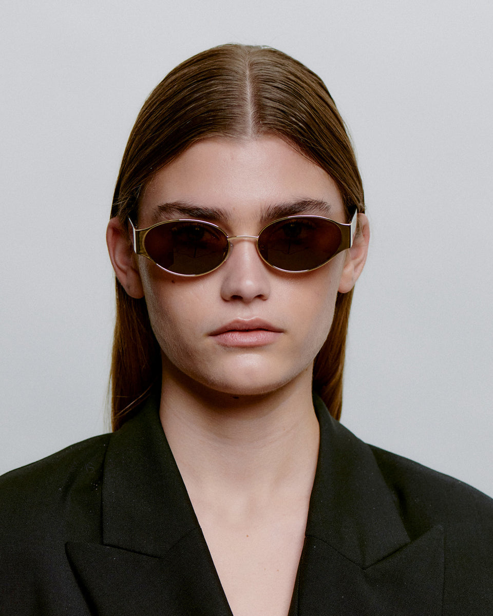 Bella Sunglasses - Gold Demi Tortoise
