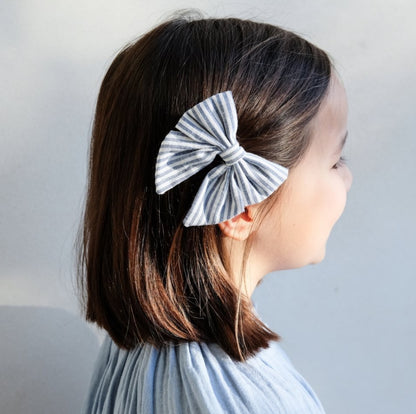 Seaside Stripe Bow