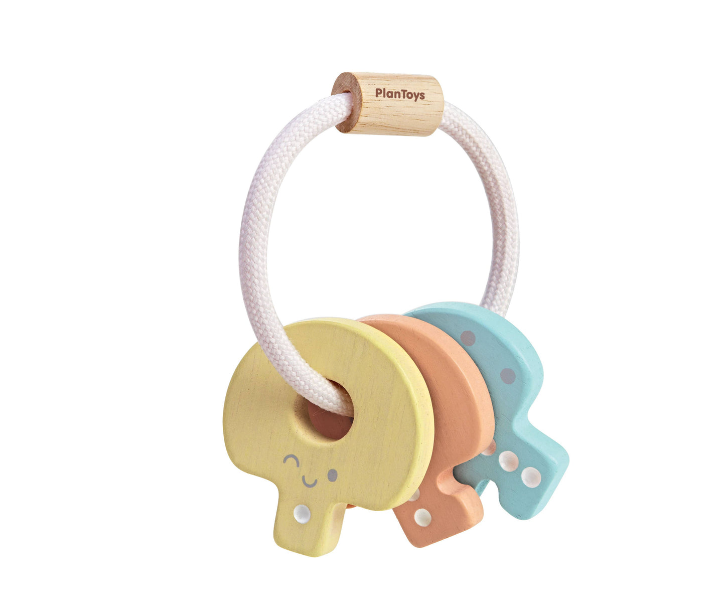 Key Rattle (Pastel) Baby Toy PlanToys