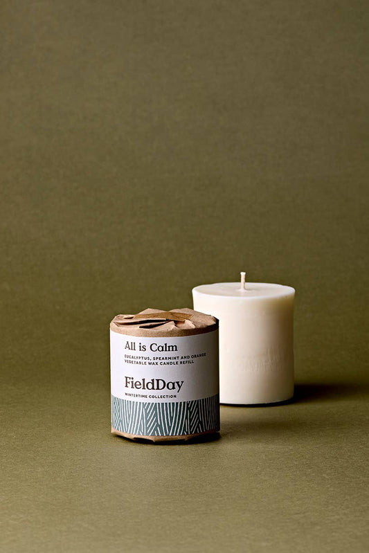 Christmas All Is Calm Eco-Friendly Candle Refill