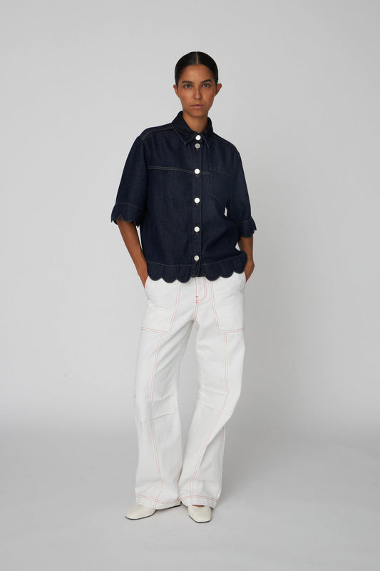 Blue Denim Shirt