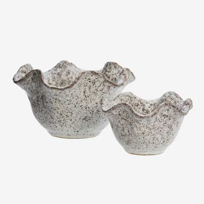 Stoneware Bowls - Set Of 2