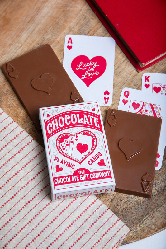 Lucky In Love Chocolate Playing Cards