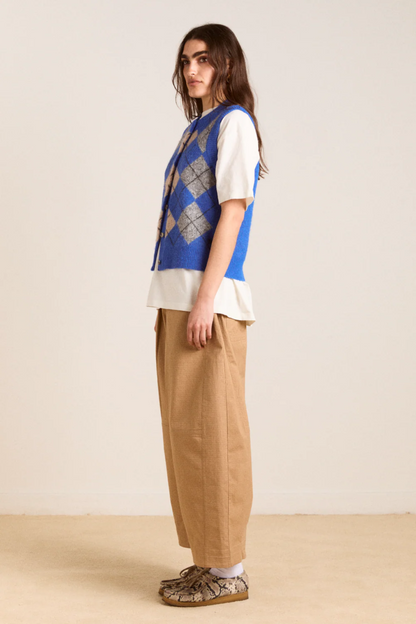 Aggie Argyle Vest