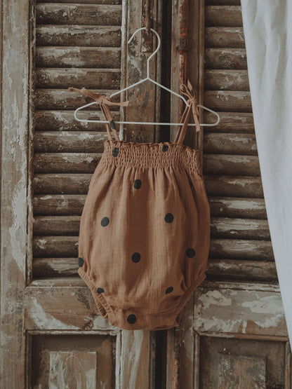 Gold Dots Spaghetti Bodysuit