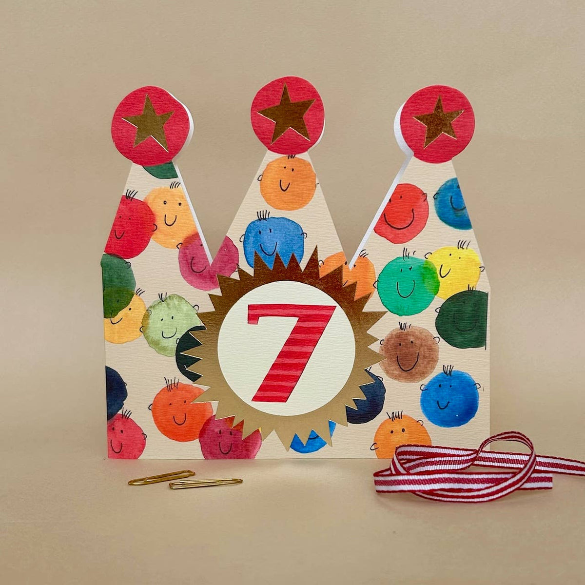 '7th Birthday' Children's Crown FP3702