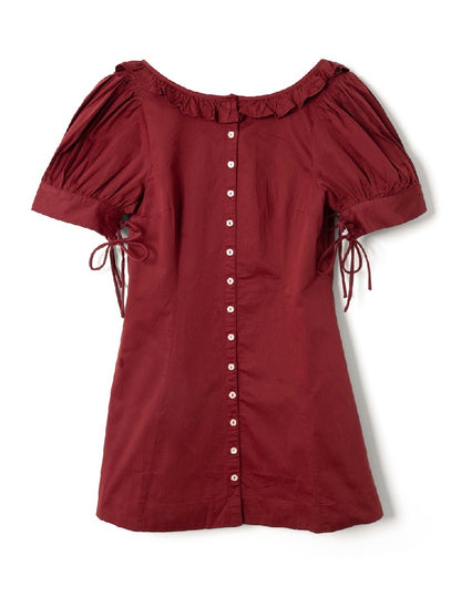 Anke Mini Dress Red Pear