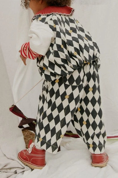 Rex Harlequin Spot Trousers