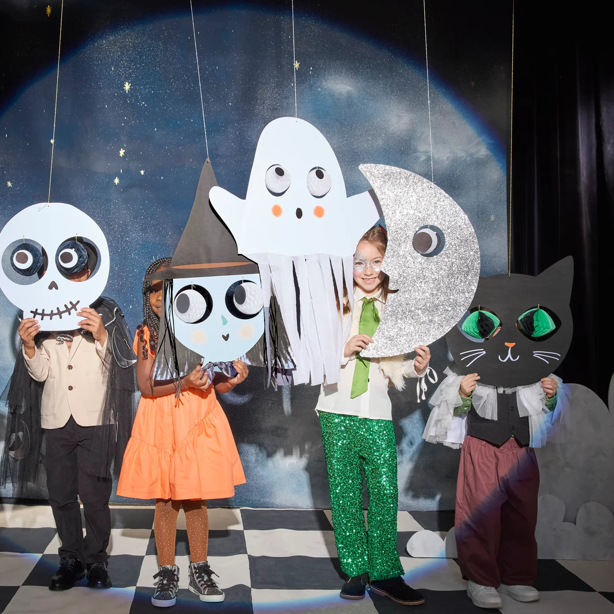 Giant Halloween Character Decorations