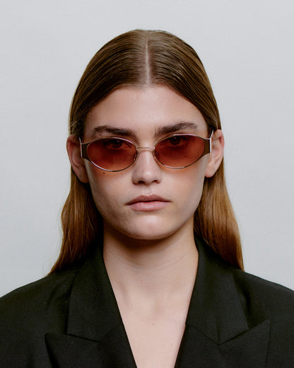 Bella Sunglasses - Rosegold Havana