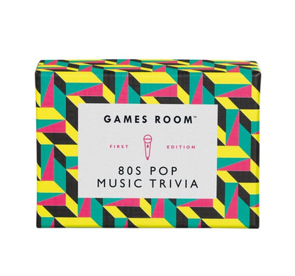 Games Room Eighties Pop Music Trivia