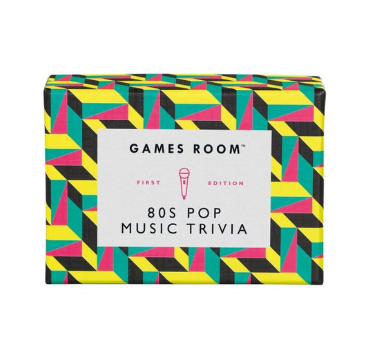Games Room Eighties Pop Music Trivia