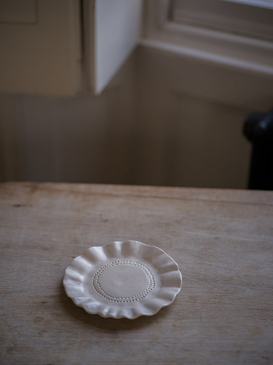 The Studio Frilly Plate