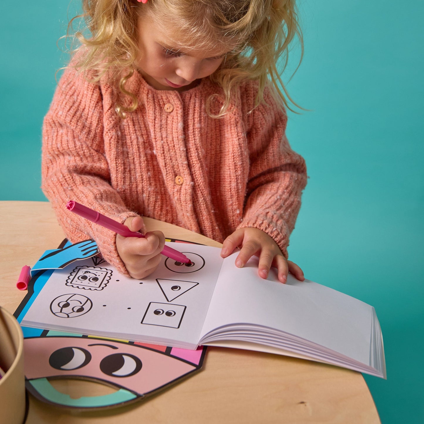 Montessori Sticker Book - Shapes