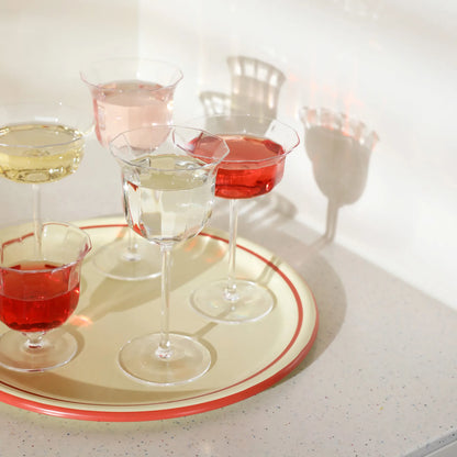 Coupe Mano Crystal - Set of 2