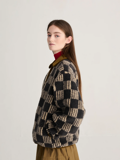 Almost Moiré Sherpa Jacket