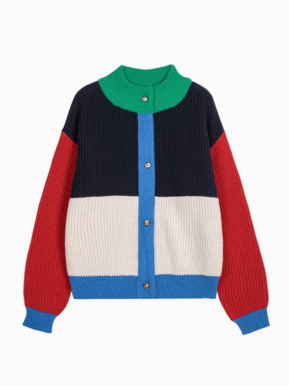 Colourblock Cardigan