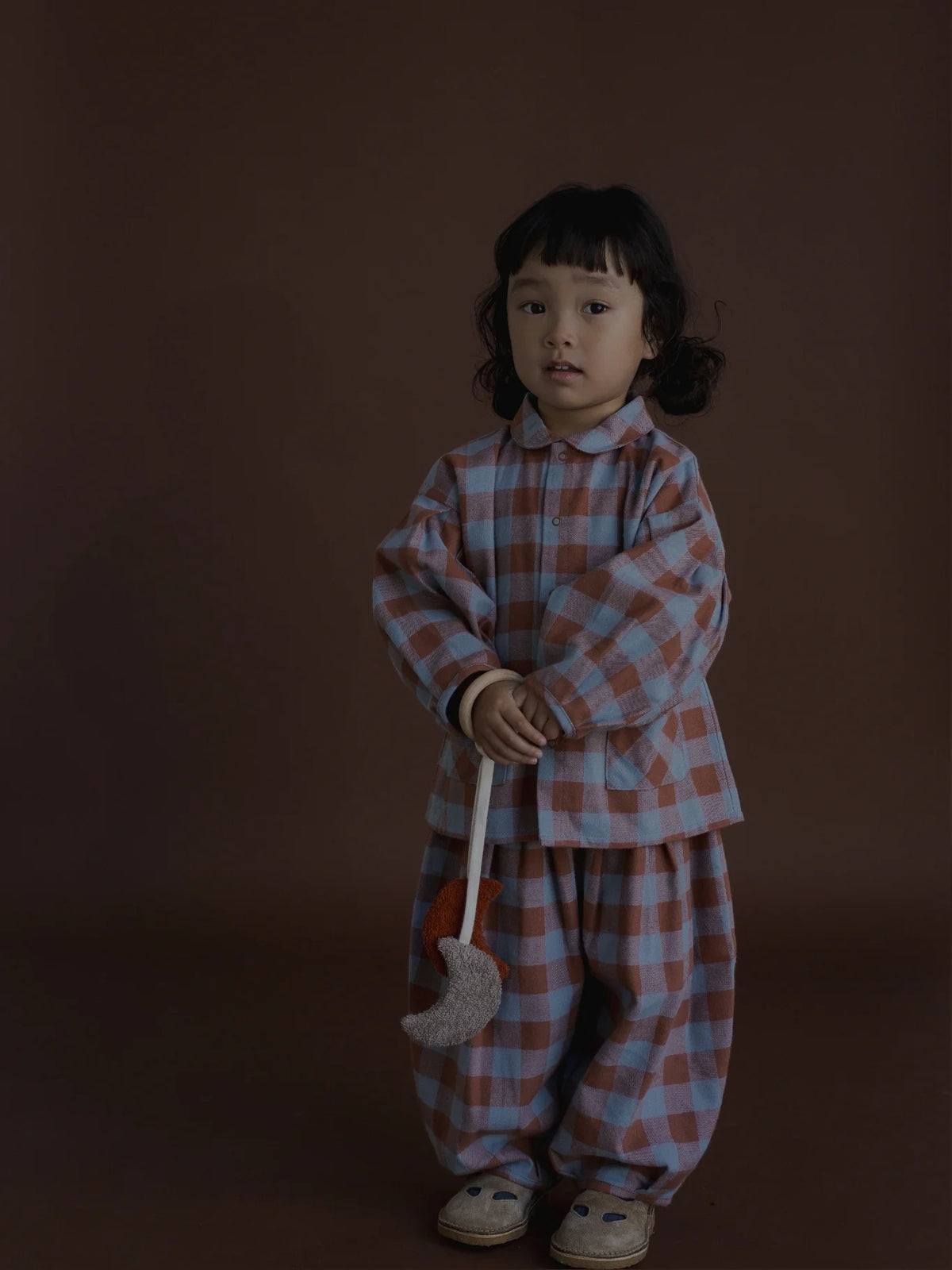 Maple Gingham Lodge Pants