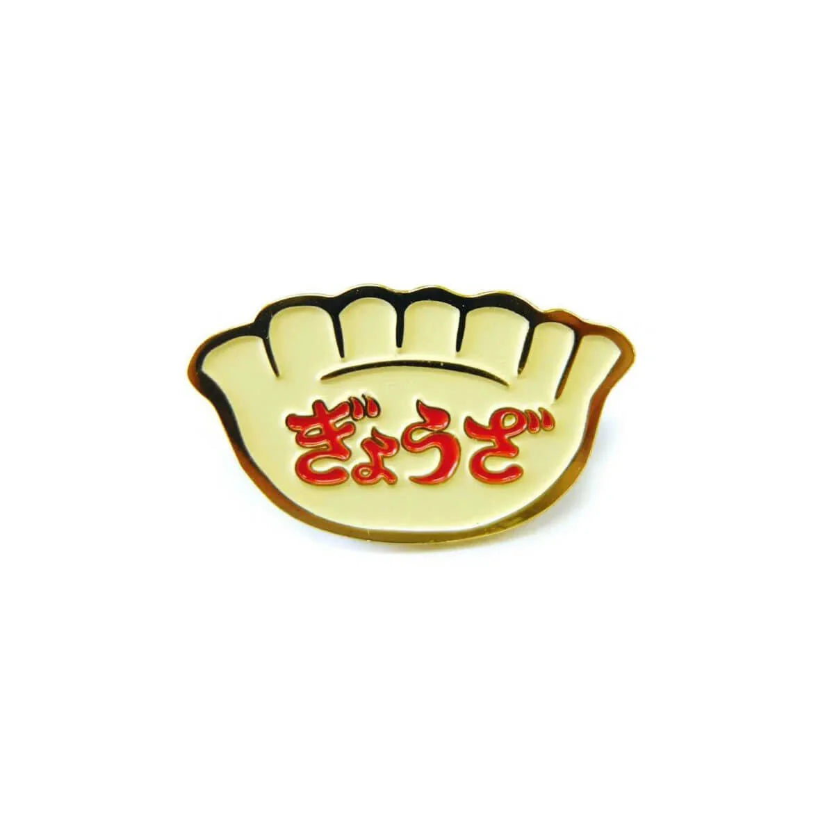 New Retro Gyoza Pin Badge
