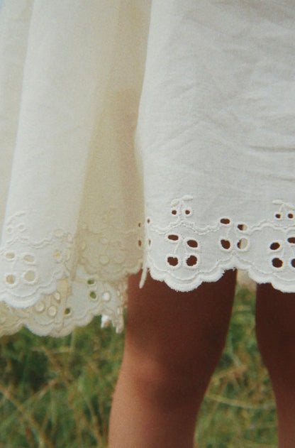Posey Dress Antique White