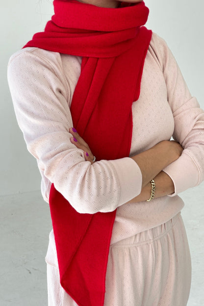 Cashmere Shawl - Red
