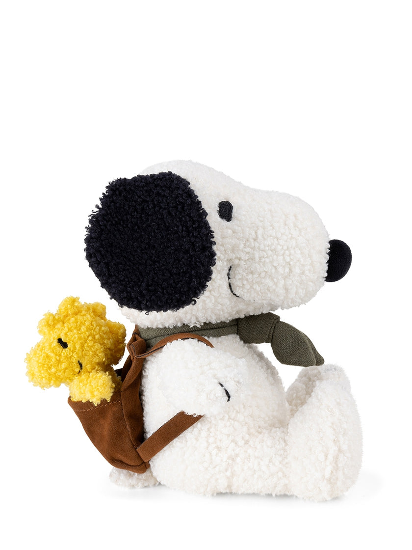 Snoopy with Woodstock in Backpack - 20cm
