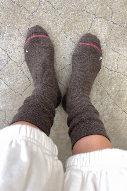 Camper Socks: Wood